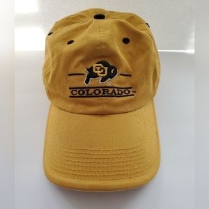 CU Colorado Buffaloes Yellow Black Logo Hat Ball Cap